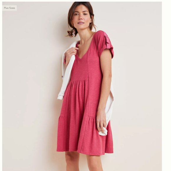 Anthropologie Dresses & Skirts - Anthropologie Kathie Flounced Mini Dress NWT